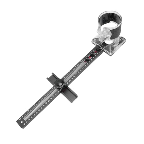 Asixxsix Router -Mahlen -Rillenhalterung, Aluminiumlegierung Router -Kreis Schnittschange mit Routerbasis, Verstellbarer Kreis Schneidführer Schrank Hardware, Router -Handbuch Asixxsix Router -Mahlen -Rillenhalterung, Aluminiumlegierung Router -Kreis Schnittschange mit Routerbasis, Verstellbarer Kreis Schneidführer Schrank Hardware, Router -Handbuch von Asixxsix