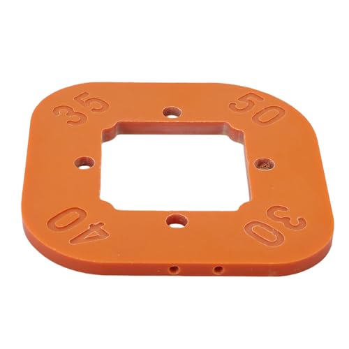 Asixxsix Vorlage für Router -Eckradius, R30 R35 R40 R50 Präzise Positionierung Slotting Router Radius Jig Router -Vorlagen für Holzbearbeitung, Router -Eck -Jigs und Vorlagen von Asixxsix