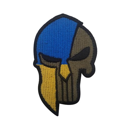 Aspcsmomt Aufnäher mit Ukraine-Flagge, bestickt, taktische Moral, ukrainischer Punisher-Patch, Klettverschluss, zum Aufnähen auf Rucksack, Jacke, Mütze, Uniform, Mantel, Hut Aspcsmomt Aufnäher mit Ukraine-Flagge, bestickt, taktische Moral, ukrainischer Punisher-Patch, Klettverschluss, zum Aufnähen auf Rucksack, Jacke, Mütze, Uniform, Mantel, Hut von Aspcsmomt