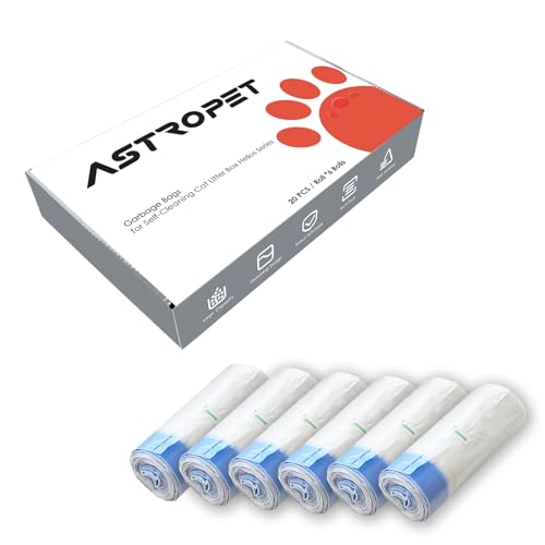 AstroPet Katzentoilette Katzentoilettenbeutel für(120 Stück) von AstroPet