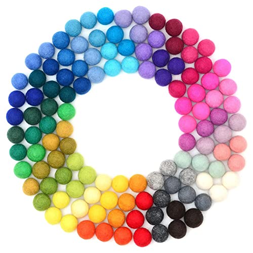Asudaro 1,5 cm Wollfilz Bunte Pompom Farbiger Ball Pom Filzkugeln Filzbälle Filzperlen Plüsch Haarnadelclip Pompons Crafts Garland Filz Mini Pompons Zubehör für Lustige DIY Kreative Handwerk 120 Stk Asudaro 1,5 cm Wollfilz Bunte Pompom Farbiger Ball Pom Filzkugeln Filzbälle Filzperlen Plüsch Haarnadelclip Pompons Crafts Garland Filz Mini Pompons Zubehör für Lustige DIY Kreative Handwerk 120 Stk von Asudaro