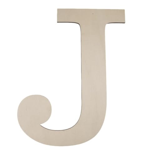 Asudaro Holz-Alphabet-Wandbuchstabe hängende Wand Brief Alphabet Buchstaben Ornamente 26 Buchstaben aus Holz für Wanddekoration, dekorativ J Asudaro Holz-Alphabet-Wandbuchstabe hängende Wand Brief Alphabet Buchstaben Ornamente 26 Buchstaben aus Holz für Wanddekoration, dekorativ J von Asudaro