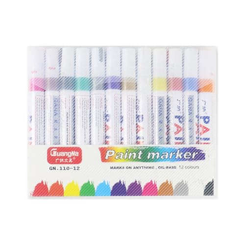 Asudaro Ölige Farbe Marker Stift, 12 PCS Spitze Öl-Basis Farbe Marker Farbe Permanent Marker Stifte Acrylstifte für Felsen Malerei Holz Kunststoff Leinwand Glas Tassen DIY Handwerk 12 Stk Asudaro Ölige Farbe Marker Stift, 12 PCS Spitze Öl-Basis Farbe Marker Farbe Permanent Marker Stifte Acrylstifte für Felsen Malerei Holz Kunststoff Leinwand Glas Tassen DIY Handwerk 12 Stk von Asudaro