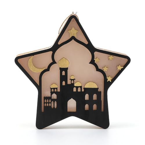 LED Ramadan Lichter,islamische Mond Lampenornament in Sternform Ramadan Kareem, hängendes Holzornament,Heimdekoration,Holz Ramadan Halbmond Lampe,Islam Mubarak Dekoration LED Lamp für Nachttisch Typ3 LED Ramadan Lichter,islamische Mond Lampenornament in Sternform Ramadan Kareem, hängendes Holzornament,Heimdekoration,Holz Ramadan Halbmond Lampe,Islam Mubarak Dekoration LED Lamp für Nachttisch Typ3 von Asudaro