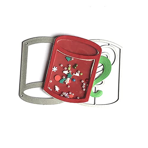 Stanzschablone Weihnachten Stanzen Stanzformen Stanzer Handwerk Stanzmaschine Schablonen Rahmen Stanzformen Rand Scrapbooking Cutting Dies für Neujahr Deko Herstellung DIY Geschenk Tasse Stanzschablone Weihnachten Stanzen Stanzformen Stanzer Handwerk Stanzmaschine Schablonen Rahmen Stanzformen Rand Scrapbooking Cutting Dies für Neujahr Deko Herstellung DIY Geschenk Tasse von Asudaro