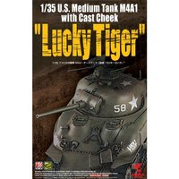US Med. Tank M4A1 w/Cast Cheek Luc. von Asuka