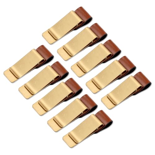 10 Stück Metall-Stiftschlaufen-Halter, Notizbuch-Stifthüllen-Clips für Tagebuch, Planer, Klemmbrett, Büro 10 Stück Metall-Stiftschlaufen-Halter, Notizbuch-Stifthüllen-Clips für Tagebuch, Planer, Klemmbrett, Büro von Asukohu