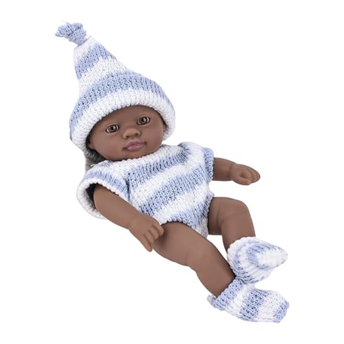 17,8 cm große Vinyl-Puppen mit wechselbarer Kleidung für Säuglinge und Puppen, Sammler, Reborns-Puppen 17,8 cm große Vinyl-Puppen mit wechselbarer Kleidung für Säuglinge und Puppen, Sammler, Reborns-Puppen von Asukohu