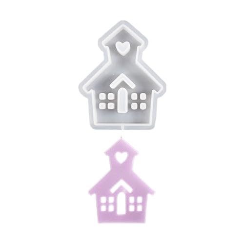 3D House Siliconformen Für Harz Herzhausform Kerzenform Duft Kerzenherstellung Kuchendekorationen Backwerkzeuge 3D House Siliconformen Für Harz Herzhausform Kerzenform Duft Kerzenherstellung Kuchendekorationen Backwerkzeuge von Asukohu