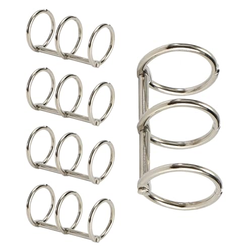 5 Stück Metall-Binderinge, Buchbinderinge, 20/30 mm, praktische Buchringe, Schul-, Bürobedarf für Fotoalben, Bindung 5 Stück Metall-Binderinge, Buchbinderinge, 20/30 mm, praktische Buchringe, Schul-, Bürobedarf für Fotoalben, Bindung von Asukohu