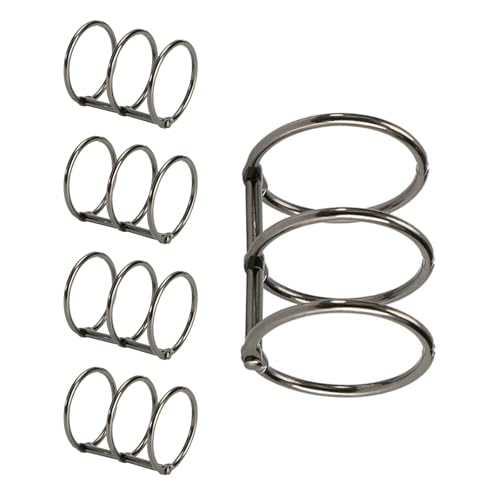 5 Stück Metall-Binderinge, Buchbinderinge, 20/30 mm, praktische Buchringe, Schul-, Bürobedarf für Fotoalben, Bindung 5 Stück Metall-Binderinge, Buchbinderinge, 20/30 mm, praktische Buchringe, Schul-, Bürobedarf für Fotoalben, Bindung von Asukohu