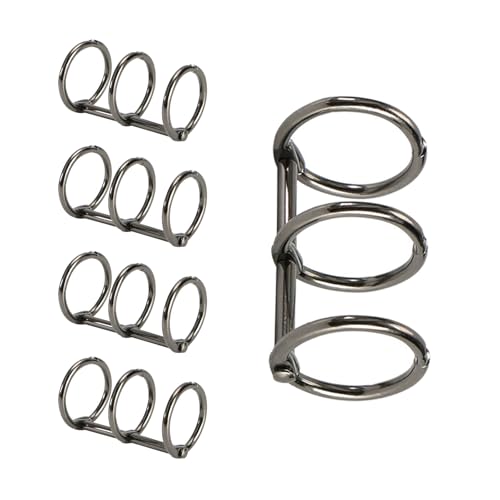 5 Stück Metall-Binderinge, Buchbinderinge, 20/30 mm, praktische Buchringe, Schul-, Bürobedarf für Fotoalben, Bindung 5 Stück Metall-Binderinge, Buchbinderinge, 20/30 mm, praktische Buchringe, Schul-, Bürobedarf für Fotoalben, Bindung von Asukohu