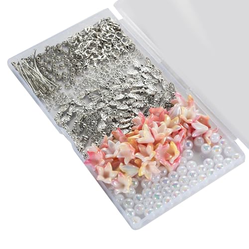 50 Stück dekorative Engels- und Perlen-Schlüsselanhänger, Charm-Anhänger, Zubehör für Taschen, Schlüssel, Ornament oder besondere Geschenke 50 Stück dekorative Engels- und Perlen-Schlüsselanhänger, Charm-Anhänger, Zubehör für Taschen, Schlüssel, Ornament oder besondere Geschenke von Asukohu
