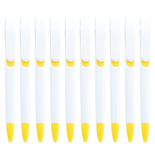 Asukohu 10 einfache Kugelschreiber-Set, bunt, einfacher Kugelschreiber, Schreibwaren, Spaß, Schule, Büro, Schreibwaren von Asukohu