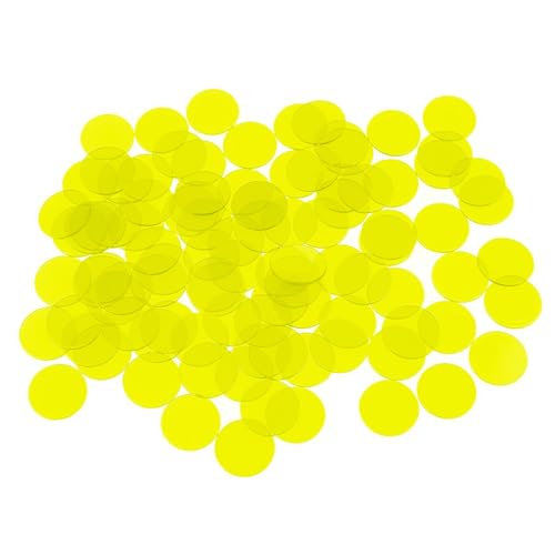 Asukohu 100pcs Counting Colored Chip Clear Math Game Marker Mathematikspielzeug Bingo Chip Plastikmarker Zähler Asukohu 100pcs Counting Colored Chip Clear Math Game Marker Mathematikspielzeug Bingo Chip Plastikmarker Zähler von Asukohu