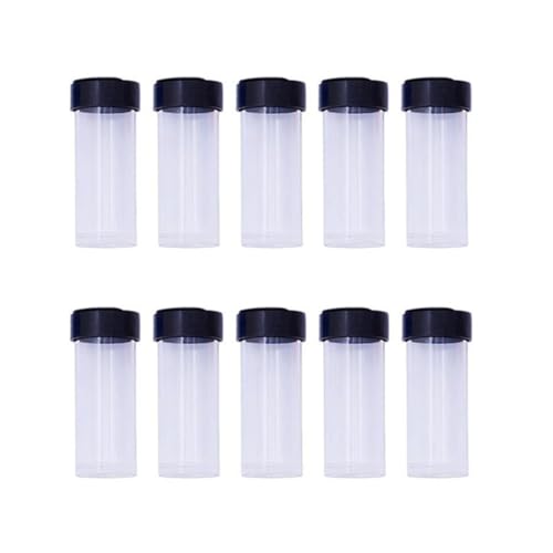 Asukohu 10pcs Transparente Kunststoffnadel Lagerbehälter Nähnadelkasten Nadelwerkzeug Feltzeorganisator Für Frauennähtbox von Asukohu
