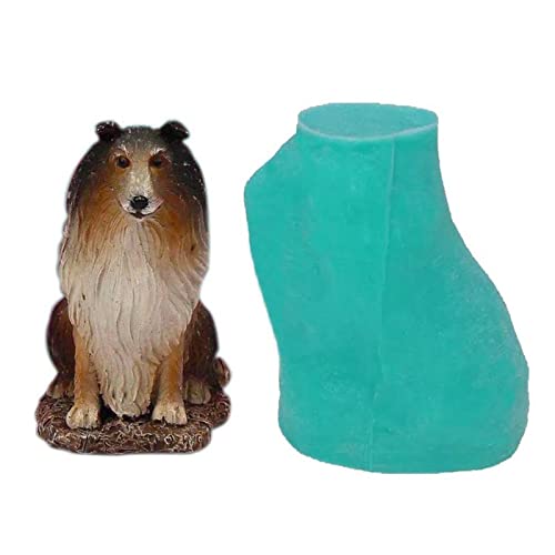 Asukohu 3D-Hund für handgefertigte Silikonform für Gips, Seife, Fondant Asukohu 3D-Hund für handgefertigte Silikonform für Gips, Seife, Fondant von Asukohu