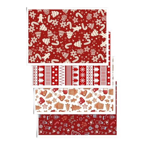 Asukohu 4pcs Weihnachtsübertragungspapier 95x138 Mm Für Tonohrring Halskette Herstellung Wasserlösliches Papier Tontransferblätter Kreativer Wasseraufkleber Asukohu 4pcs Weihnachtsübertragungspapier 95x138 Mm Für Tonohrring Halskette Herstellung Wasserlösliches Papier Tontransferblätter Kreativer Wasseraufkleber von Asukohu