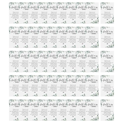 Asukohu 50pieces Sympathie Gebetskarten Pflanzenblatt Denken Sie Grüße Karte Trauerkarten Für Die Trauerzeremonie Asukohu 50pieces Sympathie Gebetskarten Pflanzenblatt Denken Sie Grüße Karte Trauerkarten Für Die Trauerzeremonie von Asukohu
