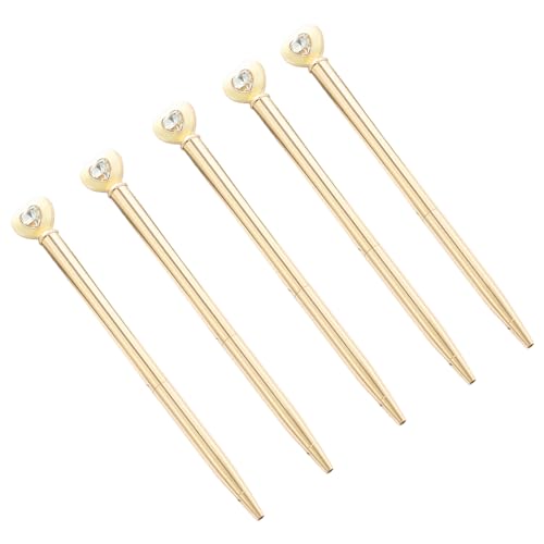 Asukohu 6 x Herz-Kristall-Kugelschreiber, Drehkugelschreiber, glatt zu schreiben Asukohu 6 x Herz-Kristall-Kugelschreiber, Drehkugelschreiber, glatt zu schreiben von Asukohu