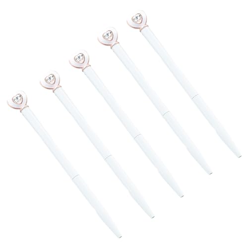 Asukohu 6 x Herz-Kristall-Kugelschreiber, Drehkugelschreiber, glatt zu schreiben Asukohu 6 x Herz-Kristall-Kugelschreiber, Drehkugelschreiber, glatt zu schreiben von Asukohu