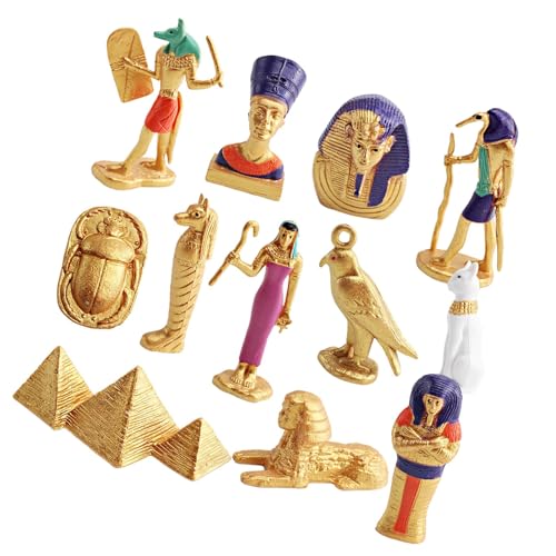 Asukohu Ägyptische Miniatur Figuren Von 12 Für Die Kuchendekoration Und Fantasievolle Spiel Asukohu Ägyptische Miniatur Figuren Von 12 Für Die Kuchendekoration Und Fantasievolle Spiel von Asukohu