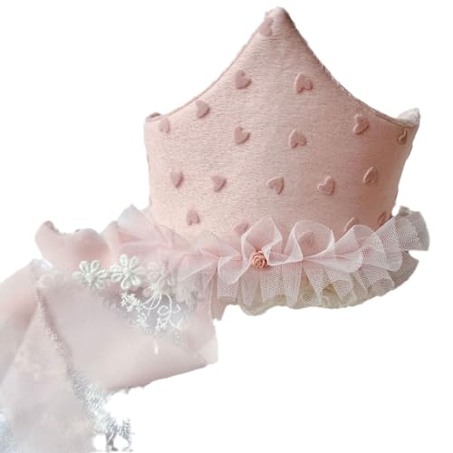 Asukohu Baby Geburtstagsfeier Polyester Baby Party Requisiten Verstellbarer Stirnband Royal Für Komfortables Kleid von Asukohu