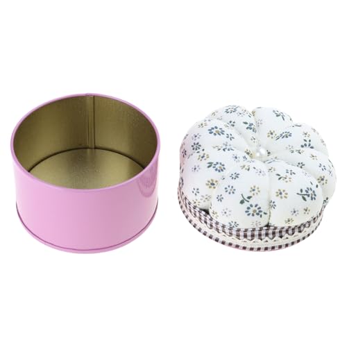 Asukohu Blumen-Nadelkissen mit Metall-Aufbewahrungsbox, Nähnadel-Halter für Nähgarn, Quiltnadel und Bastelzubehör Asukohu Blumen-Nadelkissen mit Metall-Aufbewahrungsbox, Nähnadel-Halter für Nähgarn, Quiltnadel und Bastelzubehör von Asukohu
