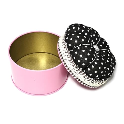 Asukohu Blumen-Nadelkissen mit Metall-Aufbewahrungsbox, Nähnadel-Halter für Nähgarn, Quiltnadel und Bastelzubehör Asukohu Blumen-Nadelkissen mit Metall-Aufbewahrungsbox, Nähnadel-Halter für Nähgarn, Quiltnadel und Bastelzubehör von Asukohu