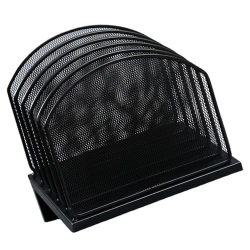 Asukohu Dokumenten-Organizer, Schreibtisch-Organizer, vertikaler Aktenordner, Ständer, Metallregal, Sortierer, Schreibtisch-Metallregal, vertikaler Ordnerhalter für Zuhause Asukohu Dokumenten-Organizer, Schreibtisch-Organizer, vertikaler Aktenordner, Ständer, Metallregal, Sortierer, Schreibtisch-Metallregal, vertikaler Ordnerhalter für Zuhause von Asukohu