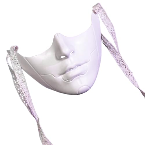 Asukohu Maskerade Halloween-Kostüm für Damen und Herren, Maskerade, halbes Gesicht, Dekoration Asukohu Maskerade Halloween-Kostüm für Damen und Herren, Maskerade, halbes Gesicht, Dekoration von Asukohu
