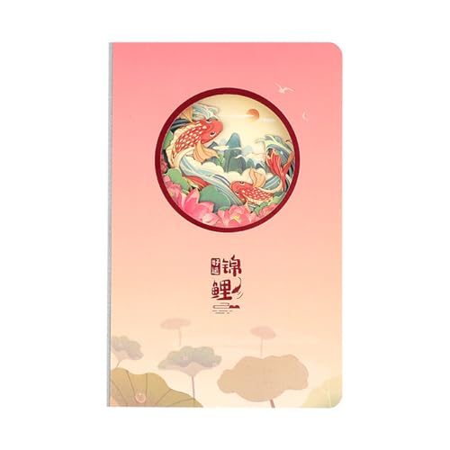 Asukohu Schreibwaren Notizbücher 60 Blätter Reisen Notizbuch Hollow Notebook Journal Notebook A 5 Notizbilder Für Student von Asukohu