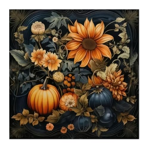Blumenkürbis Astrologie Tischdecke Tarot Gottesdienste Tischdecke Altars Stoffkennzinationen Brettspielzubehör von Asukohu
