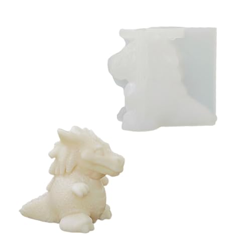 Dinosaurier Mit Mehreren Größe Dinosaurier Stabiler Silikonform Set Tragbares Accessoire Für Bastelmittelzubehör Kerzenherstellung Gips Basteln von Asukohu
