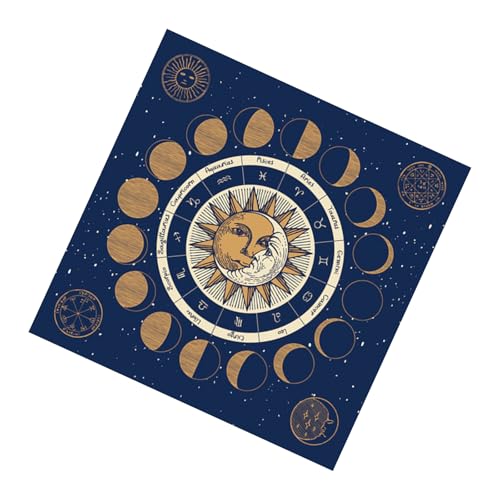 Divinations Tischdecke Kartenmatte Tisch Deckt Astrologische Orakel Pad Tarot Tischtuch Altars Stoffbrettspielpolster Divinations Tischdecke Kartenmatte Tisch Deckt Astrologische Orakel Pad Tarot Tischtuch Altars Stoffbrettspielpolster von Asukohu