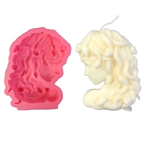 Dumeisha Statuenform für Gips-Ornamente, Heimdekoration, Epoxidharz, Gieß-Silikonform von Asukohu