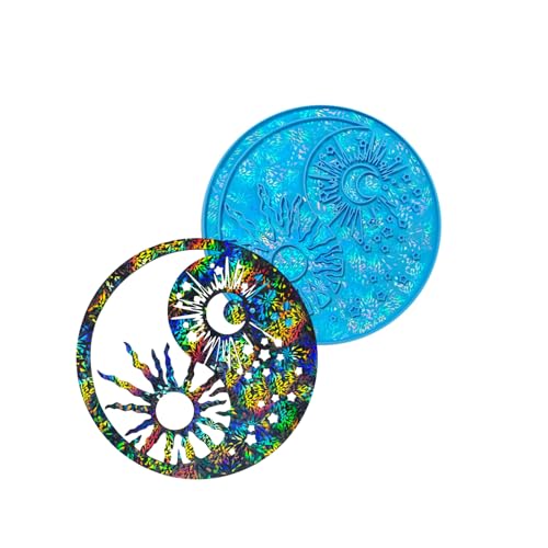 Epoxidharz Sonnenformen Für 3D Wand Dekore Silikon Sonnenharz Anhängerform Für Handgefertigte Wanddekore Und Desktop Ornament Epoxidharz Sonnenformen Für 3D Wand Dekore Silikon Sonnenharz Anhängerform Für Handgefertigte Wanddekore Und Desktop Ornament von Asukohu
