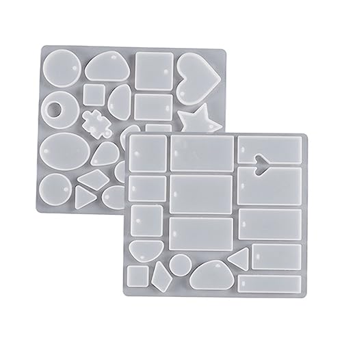 Geometrische Silikonformen, Schmuckgussformen, Epoxidharz, Anhängerform für DIY-Ohrringe, Schmuck, Schlüsselanhänger, Basteln Geometrische Silikonformen, Schmuckgussformen, Epoxidharz, Anhängerform für DIY-Ohrringe, Schmuck, Schlüsselanhänger, Basteln von Asukohu