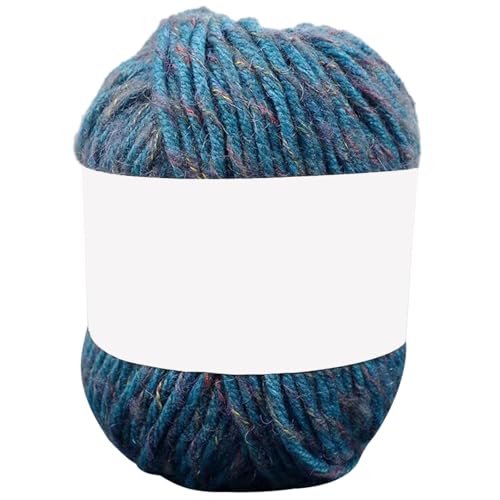 Knäuel Wollgarn-Set zum Basteln, Erstellen von schönen Schals, Hüten und mehr, gemischte Farben, weiches Häkelgarn, 100 g dicke Wolle zum Stricken Knäuel Wollgarn-Set zum Basteln, Erstellen von schönen Schals, Hüten und mehr, gemischte Farben, weiches Häkelgarn, 100 g dicke Wolle zum Stricken von Asukohu