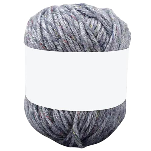 Knäuel Wollgarn-Set zum Basteln, Erstellen von schönen Schals, Hüten und mehr, gemischte Farben, weiches Häkelgarn, 100 g dicke Wolle zum Stricken Knäuel Wollgarn-Set zum Basteln, Erstellen von schönen Schals, Hüten und mehr, gemischte Farben, weiches Häkelgarn, 100 g dicke Wolle zum Stricken von Asukohu