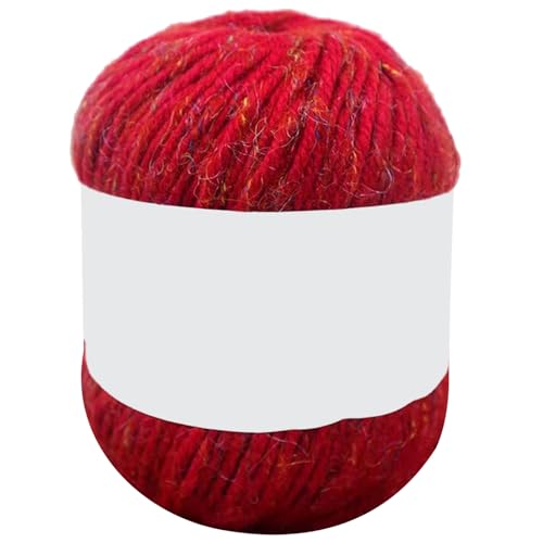 Knäuel Wollgarn-Set zum Basteln, Erstellen von schönen Schals, Hüten und mehr, gemischte Farben, weiches Häkelgarn, 100 g dicke Wolle zum Stricken Knäuel Wollgarn-Set zum Basteln, Erstellen von schönen Schals, Hüten und mehr, gemischte Farben, weiches Häkelgarn, 100 g dicke Wolle zum Stricken von Asukohu