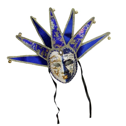 Maskerade Gesichtsbedeckung Halloween Vollgesichtsabdeckung Maskerade Komplettes Kostüm Zubehör für Halloween Karneval Kostüm von Asukohu