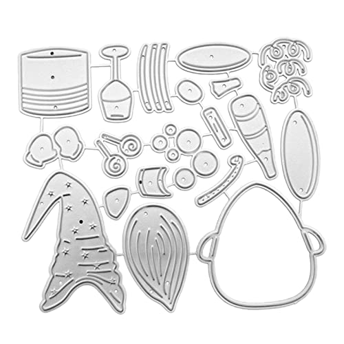 Metall-Stanzschablone "Zwerge", Schablone, Scrapbooking, Album, Papier, Karte, Vorlage, Prägung, Handwerk, Metall-Stanzformen für Scrapbooking Metall-Stanzschablone "Zwerge", Schablone, Scrapbooking, Album, Papier, Karte, Vorlage, Prägung, Handwerk, Metall-Stanzformen für Scrapbooking von Asukohu