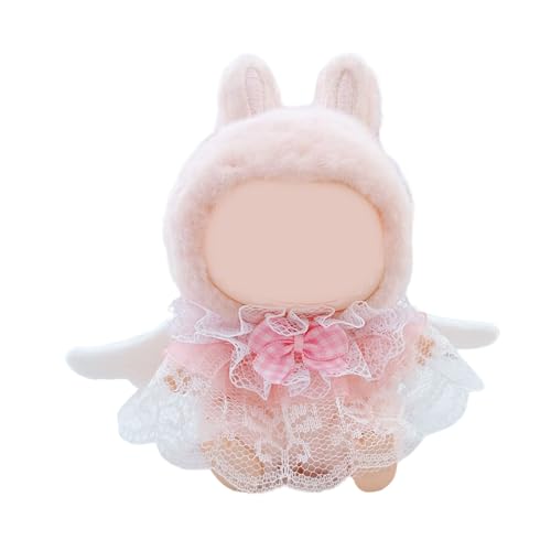 Modisches Spitzenkleid für Anime-Puppe, Figur, Plüschpuppe, Schleife, Flügel-Kostüm für Erwachsene, Kinder, Sammler, Anime-Kleidung, Sammler Modisches Spitzenkleid für Anime-Puppe, Figur, Plüschpuppe, Schleife, Flügel-Kostüm für Erwachsene, Kinder, Sammler, Anime-Kleidung, Sammler von Asukohu