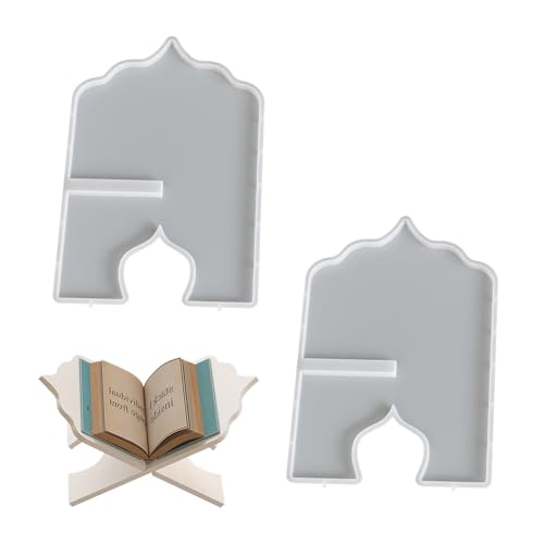 Packung Von 2 Multifauntalen Silikonharzformen Für Die Erstellung Dekorativer Buchhalter Candlesticks Und Sukkulenten Pflanzgefäß Packung Von 2 Multifauntalen Silikonharzformen Für Die Erstellung Dekorativer Buchhalter Candlesticks Und Sukkulenten Pflanzgefäß von Asukohu