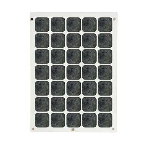 Professionelle Emaillierte Pin Organisatoren 35 Fach Klares Stabiles Acrylplat von Asukohu