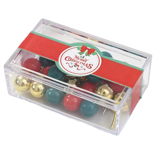 Reißzwecken mit Weihnachtsmotiven, Büroklammern, Metall, zum Halten von Bildern, Notizen, Memos, Dateien, bunte Metall-Binder-Clips Reißzwecken mit Weihnachtsmotiven, Büroklammern, Metall, zum Halten von Bildern, Notizen, Memos, Dateien, bunte Metall-Binder-Clips von Asukohu