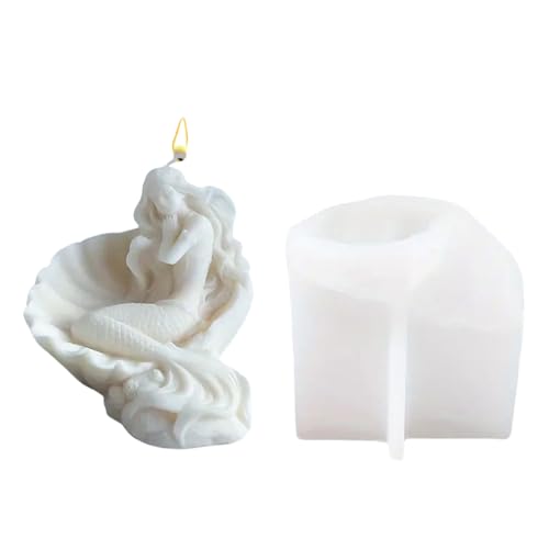Robuster Und Flexibler Silikonform Vielseitige Silikonform Für Hausdekore Shell Meerjungfrau Duft Kerzenerstellung Robuster Und Flexibler Silikonform Vielseitige Silikonform Für Hausdekore Shell Meerjungfrau Duft Kerzenerstellung von Asukohu