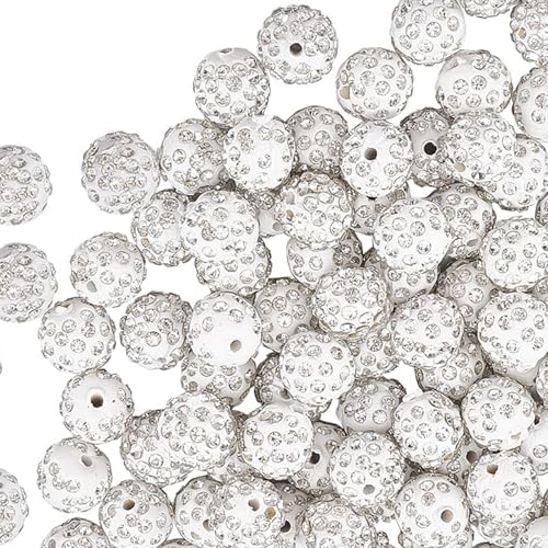Stilvolle Handwerk Perlen Elegante Weiße Lehm Perlen Für Schmuck Sprudeln Bälle Perlenhandwerksvorräte Stilvolle Handwerk Perlen Elegante Weiße Lehm Perlen Für Schmuck Sprudeln Bälle Perlenhandwerksvorräte von Asukohu