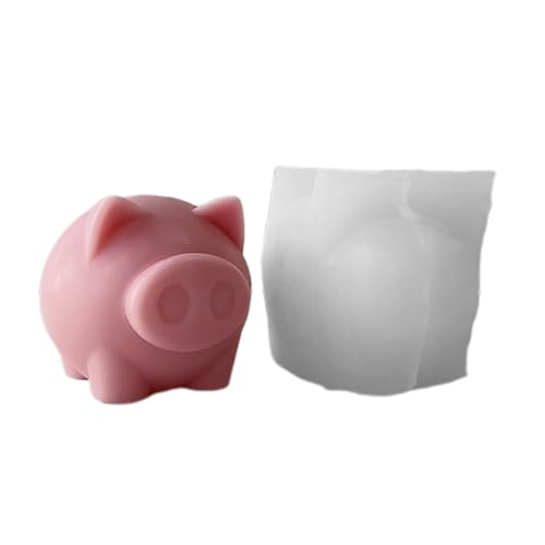 Süßes Schwein Duft Kerze Schimmel Aromatherapie Kerzenform Handgefertigte Seife Making Formen Silikonform Für Kerzenherstellung von Asukohu